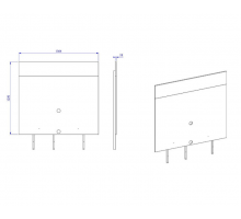 Панель для ТВ Мавенна (Mavenna) MAVN-15B Панель для ТВ Мавенна (Mavenna) MAVN-15B