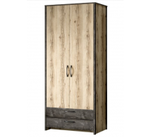 Двухдверный шкаф для одежды Гранж 981 Двухдверный шкаф для одежды Гранж 981