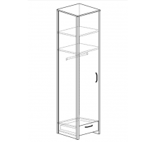 Шкаф пенал Гранж 982 Шкаф пенал Гранж 982