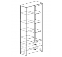 Шкаф комбинированный Гранж 983 Шкаф комбинированный Гранж 983