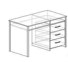 Стол письменный Гранж 986 Стол письменный Гранж 986