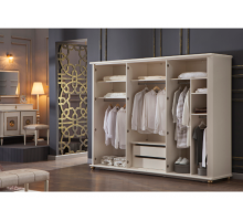 Шкаф платяной 6-ти дверный Мистраль (Mistral) MIST-34 Шкаф платяной 6-ти дверный Мистраль (Mistral) MIST-34