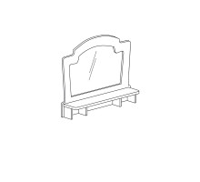 Зеркало для комода Ралли 857 Зеркало для комода Ралли 857