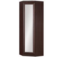 Угловой шкаф с зеркалом для прихожей Инна 621 темный Угловой шкаф с зеркалом для прихожей Инна 621 темный