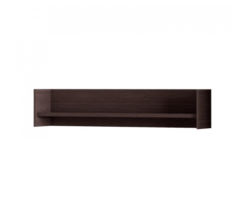 Навесная полка в гостиную Лира 46 темная Навесная полка в гостиную Лира 46 темная