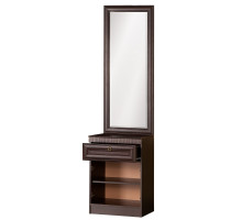 Тумба с зеркалом для прихожей Инна 622 темная  Тумба с зеркалом для прихожей Инна 622 темная