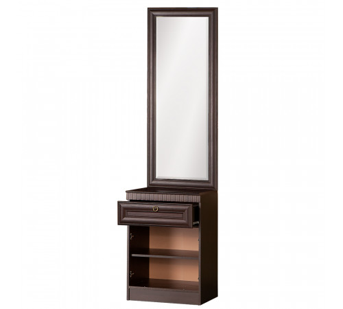 Тумба с зеркалом для прихожей Инна 622 темная 