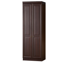 Двустворчатый шкаф для одежды Инна 615 темный Двустворчатый шкаф для одежды Инна 615 темный