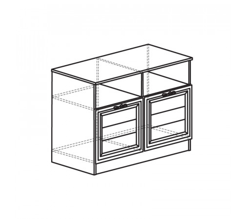 Тумба в гостиную Лира 47 темная Тумба в гостиную Лира 47 темная