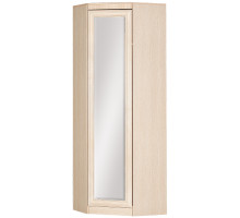 Угловой шкаф с зеркалом для прихожей Инна 621 светлый Угловой шкаф с зеркалом для прихожей Инна 621 светлый