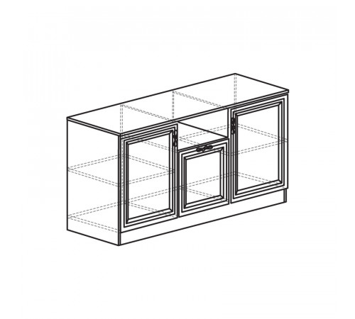 Тумба в гостиную Лира 45 светлая Тумба в гостиную Лира 45 светлая