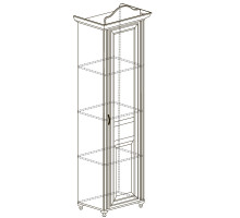 Шкаф пенал Алиса 552 Шкаф пенал Алиса 552