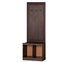 Тубма с вешалкой для прихожей Инна 620 темная Тубма с вешалкой для прихожей Инна 620 темная