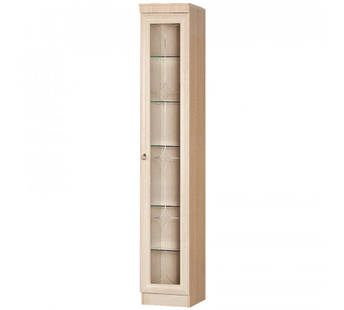 Шкаф витрина для посуды Инна 602 светлый Шкаф витрина для посуды Инна 602 светлый