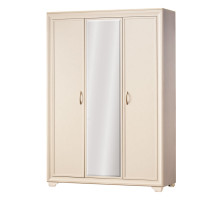 Трехдверный шкаф Афины кремовый белый 361 Трехдверный шкаф Афины кремовый белый 361