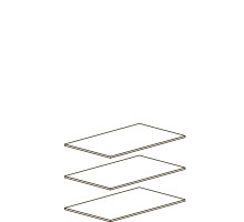 Инна Полки к модулю 609, денвер светлый Инна Полки к модулю 609, денвер светлый