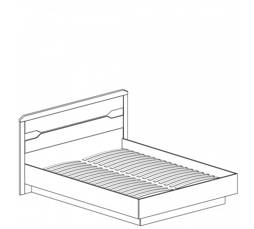 Двуспальная кровать 1600х2000 Ронда 315 Двуспальная кровать 1600х2000 Ронда 315