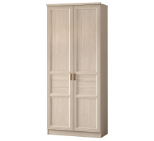 Двухстворчатый шкаф для одежды Лира 56 светлый Двухстворчатый шкаф для одежды Лира 56 светлый