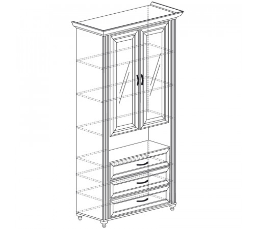 Шкаф комбинированный Ралли 861 Шкаф комбинированный Ралли 861
