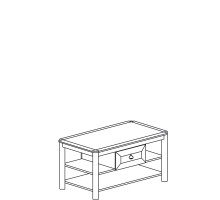 Журнальный столик Инна 623 светлый Журнальный столик Инна 623 светлый