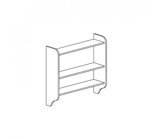 Полка навесная Прованс 407 Полка навесная Прованс 407