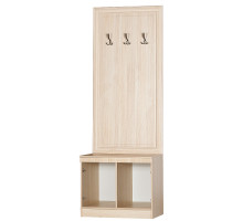 Тубма с вешалкой для прихожей Инна 620 светлая Тубма с вешалкой для прихожей Инна 620 светлая